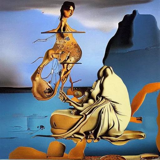 Image similar to “Meme” by Salvador Dali