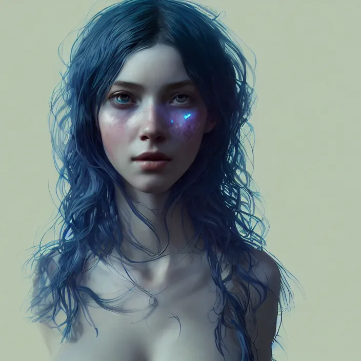 indigo, au naturel, hyper detailed, digital art, | Stable Diffusion ...