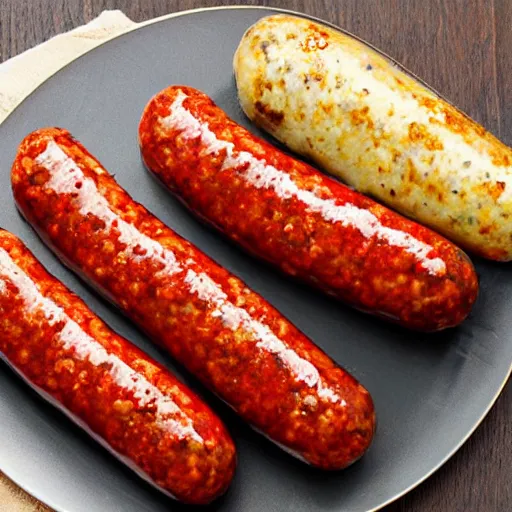 Prompt: spicy dad sausage