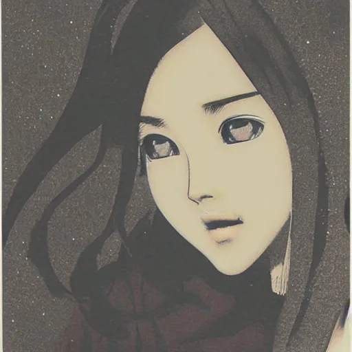 Image similar to a pretty little girl, by asano inio,