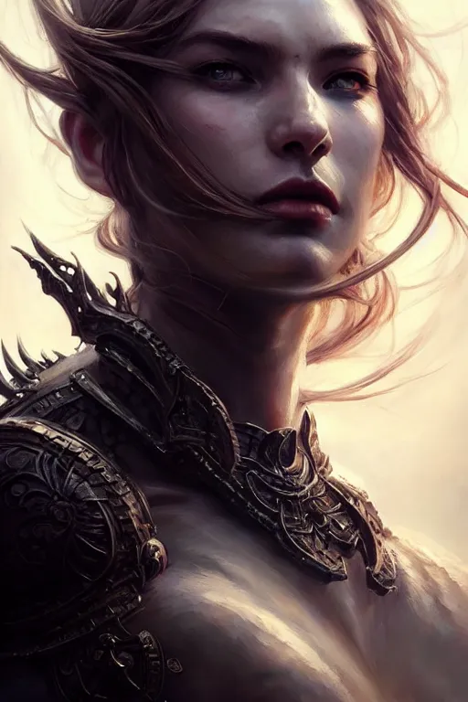 Prompt: Front portrait, full body, epic action pose, fine art, awesome fantasy book cover on Pinterest, award winning, dark fantasy landscape, fantasy magic, intricate, elegant, sharp focus, cinematic lighting, highly detailed, digital painting, concept art, art by WLOP and Artgerm and Greg Rutkowski, masterpiece, trending on artstation, 8K