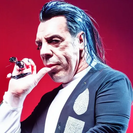 Prompt: Till Lindemann in Japan