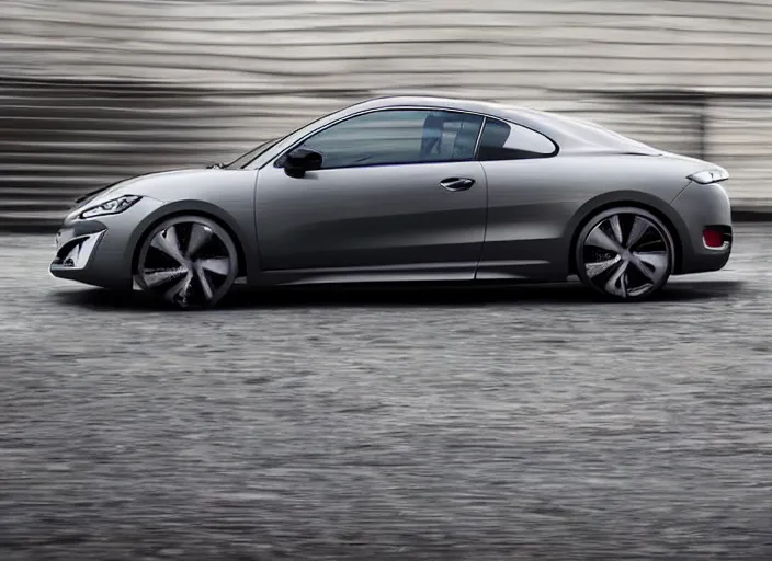 Image similar to a peugeot coupe from 2 0 1 8