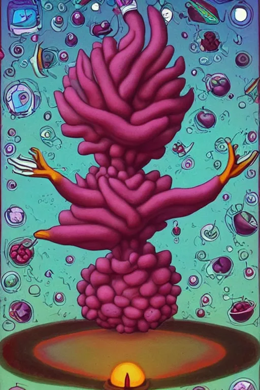 Image similar to plumbus, religious