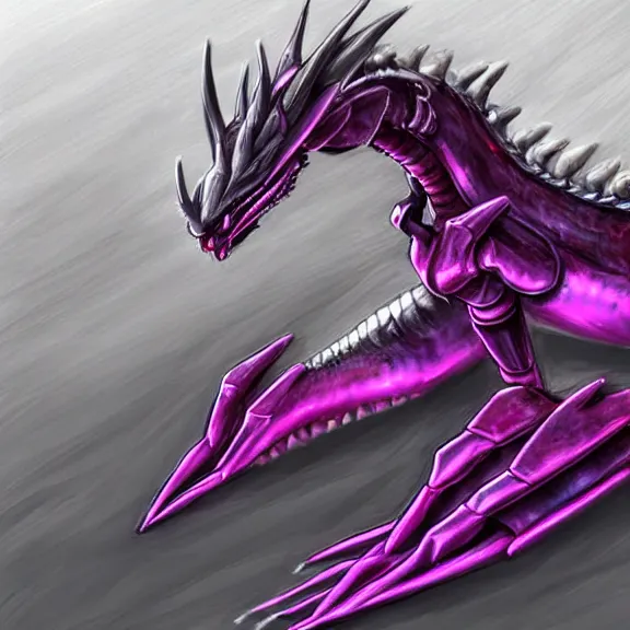 Image similar to very close up foot shot, hyperdetailed elegant beautiful stunning anthropomorphic mecha female dragon showing exquisite sharp dragon soles close to camera, laying on sand, detailed foot shot, sharp claws, sharp silver armor, fuchsia skin, dragon art, warframe destiny fanart, paw art, furry paws, furaffinity, deviantart, octane, ekasportal