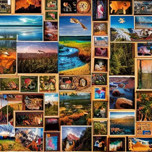 Image similar to a jigsaw puzzle made from wood, 1000 pieces, beautiful photography