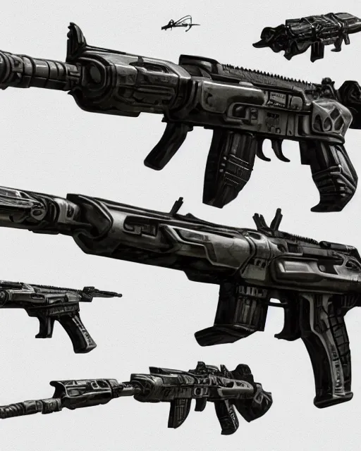 future assault rifles concept