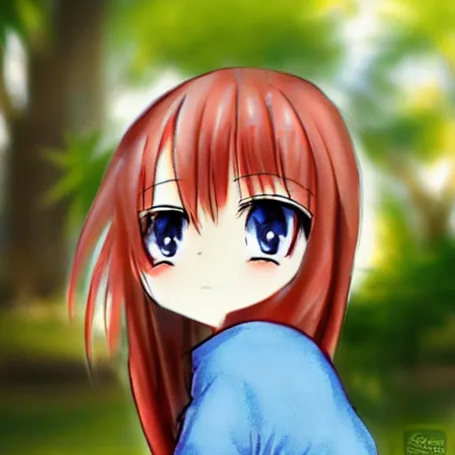 Image similar to Chibi Anime Girl