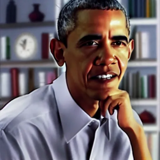 Image similar to a screenshot Barack Obama in Death Note (2006)