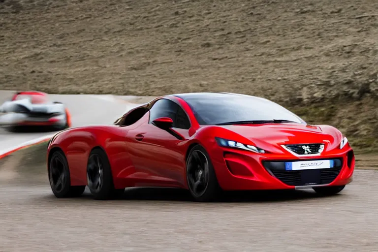 Image similar to peugeot sports car