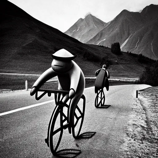 Image similar to horse bicycle!!!, cycling!!, anthropomorphic!!!, mountains, award winning photo,