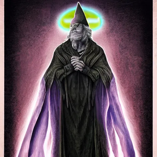 Image similar to powerful wizard by simon kenedy