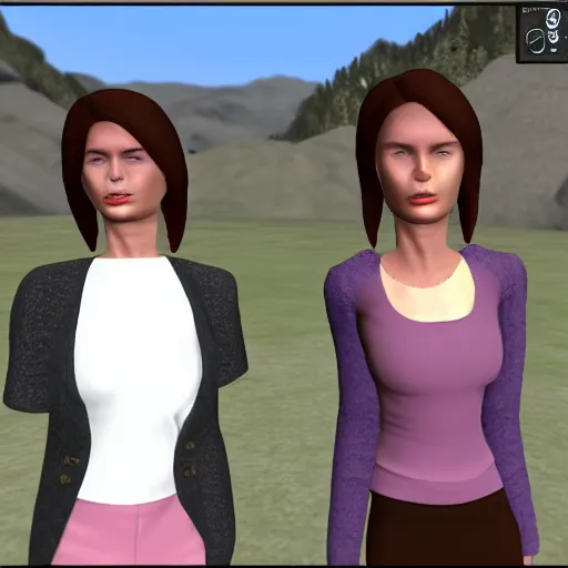 Prompt: The bogdanoff twins in gmod