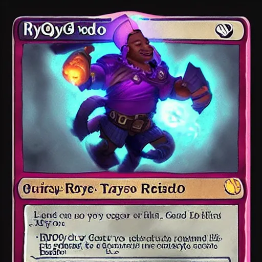 Image similar to rodrygo goes on hearthstone card