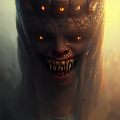 Prompt: monster face mug, digital art, many details, fantasy art, greg rutkowski style, high quality, 8 k