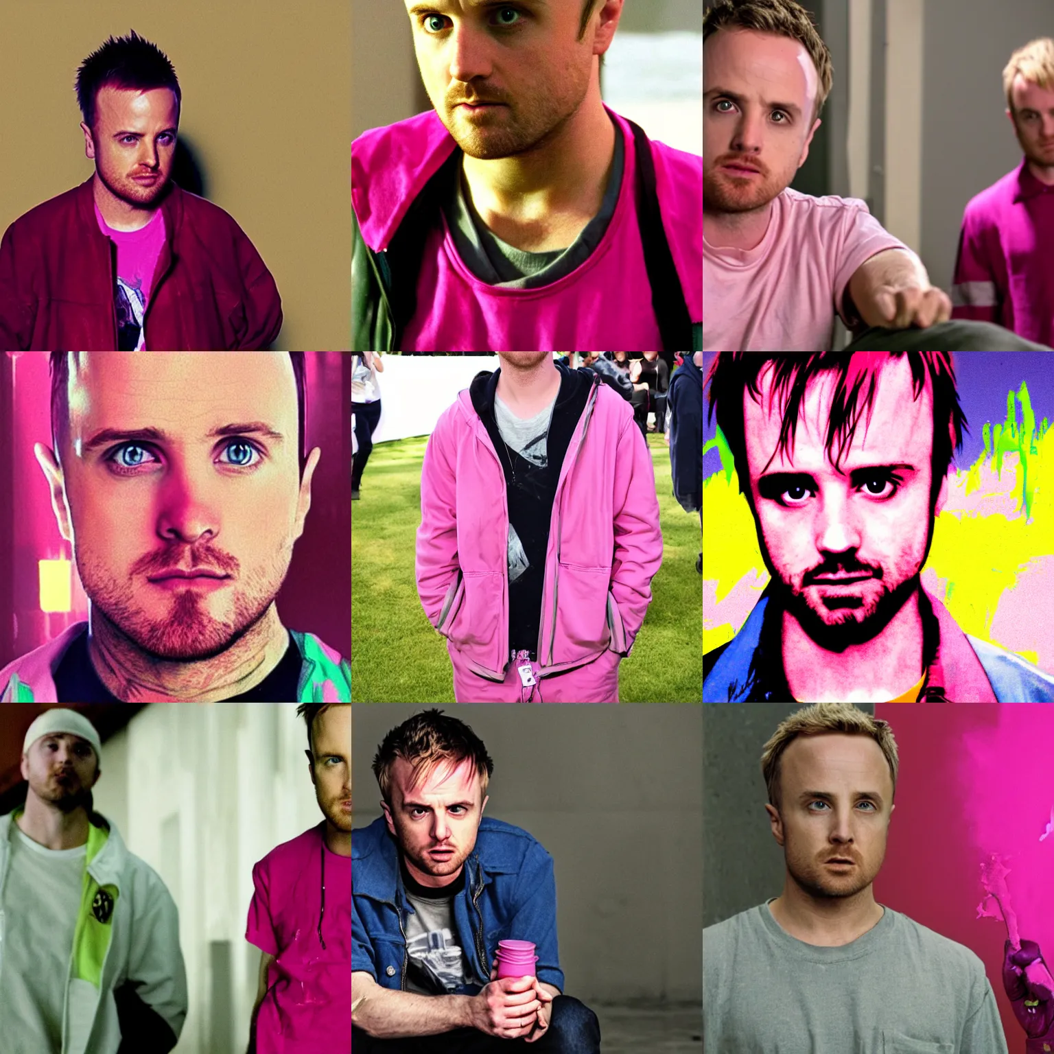 Prompt: pink jesse pinkman