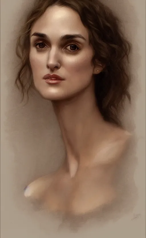 Image similar to portrait en buste winona ryder, kiera knightly, traditional corsican, intricate, highly detailed, artstation, illustration, jurgens, rutkowski, bouguereau
