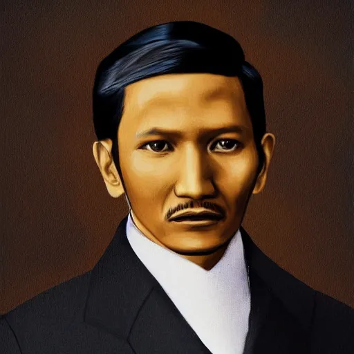 Prompt: portrait of jose rizal if he were alive in 2 0 2 0, hyperrealistic photography