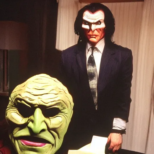 Image similar to the psychiatrist from the mask