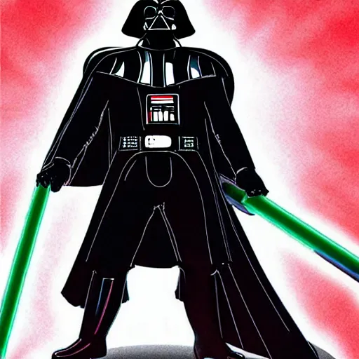 Prompt: Darth Vader in the style of Akira Toriyama. Manga. Extremely detailed. Beautiful. 4K. Award winning.