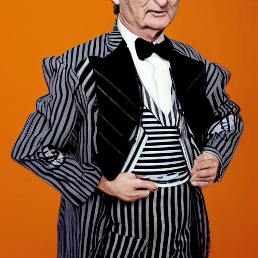 Image similar to bill murray as beetlejuice