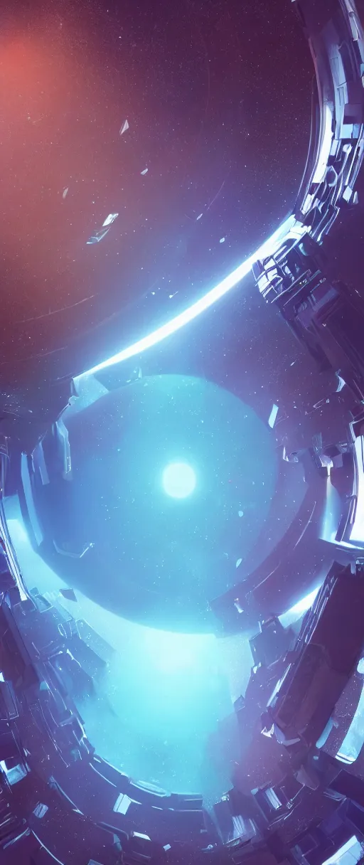 Prompt: a portal to another dimension, galaxy, portal, sci fi, 4 k, ultra detail, octane render