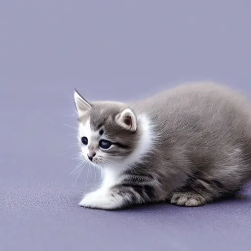 Prompt: The worlds cutest!!! kitten and cutest!!! arctic seal