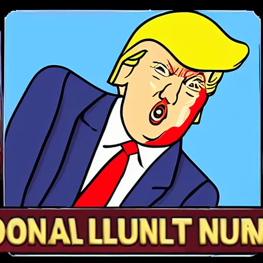 Image similar to donald trump in gauntlet legends for n 6 4