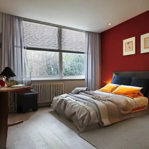 Image similar to Bedroom