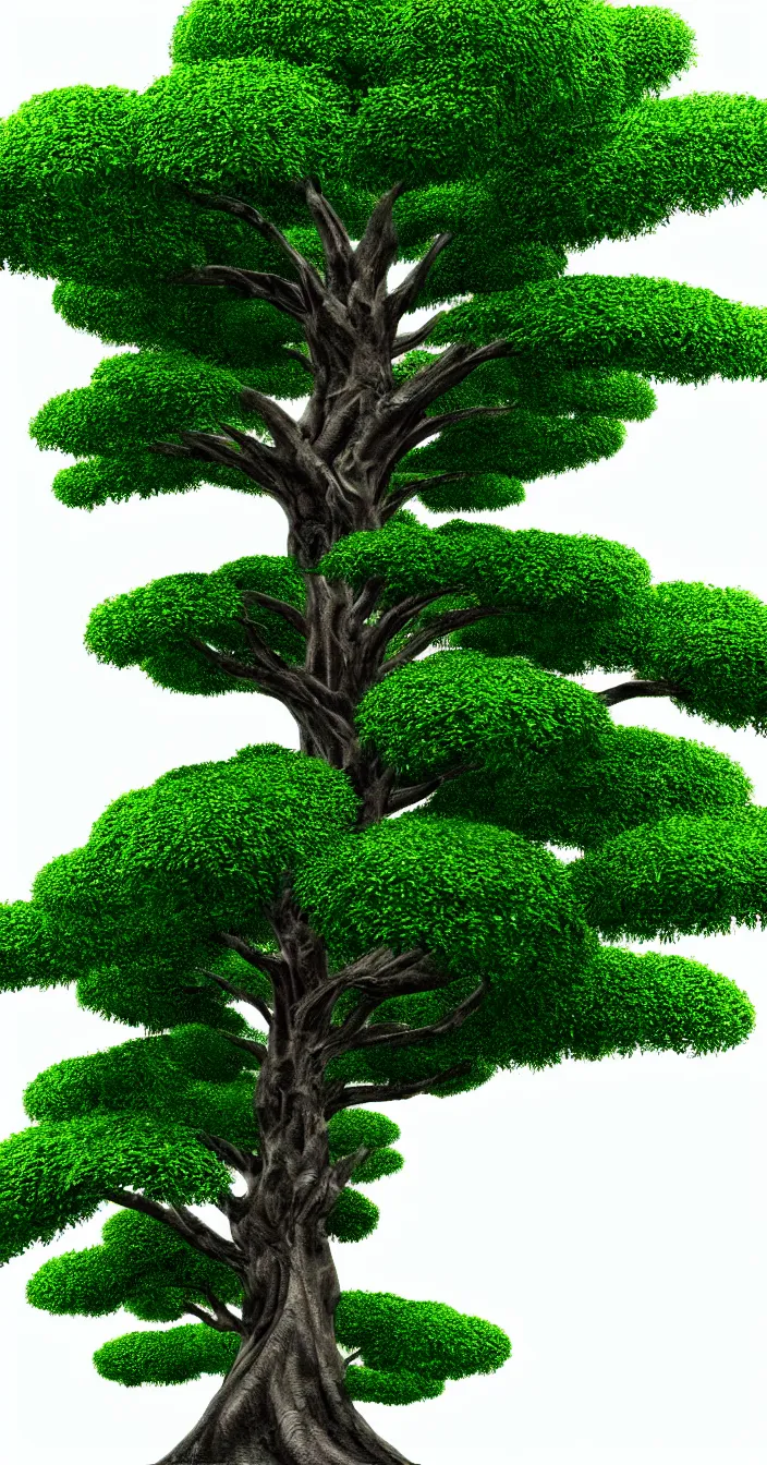 Image similar to realistic photo of big money tree, very sharp focus, in the style of greg rutswoski, very hyper realistic, highly detailed, fantasy art station