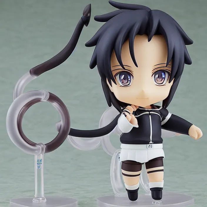 Prompt: mirko , An anime Nendoroid of mirko , figurine, detailed product photo