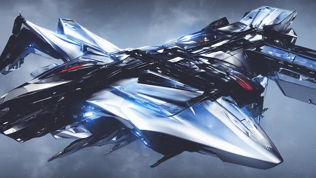 Image similar to futuristic flying spacecraft, daniel simon influenced, aggressive styling, sports car livery and graphics, transparent plastic wings, unreal engine, cinematic camera, blizzard cinematic, daytime