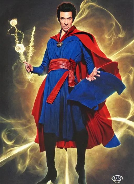 Image similar to Cosmo Kramer as Dr. Strange