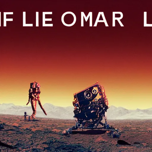 Image similar to life on mars