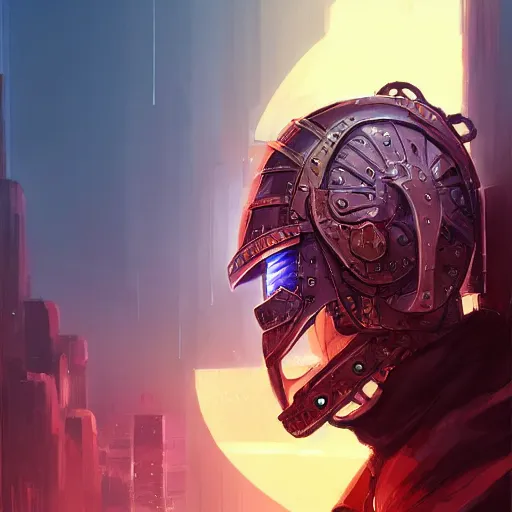 Image similar to cyberpunk viking helmet mask warrior goddess robot ninja fantasy, art gta 5 cover, official fanart behance hd artstation by jesper ejsing, by rhads, makoto shinkai and lois van baarle, ilya kuvshinov, ossdraws