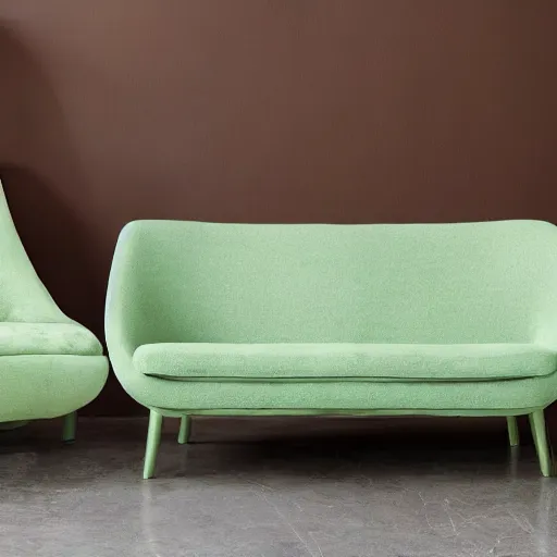 Image similar to avocadocore furniture