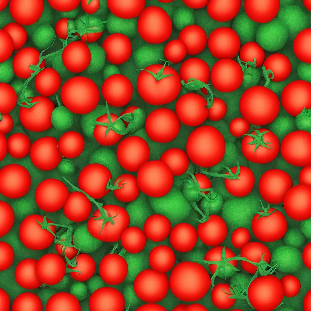 Prompt: seamless tomato texture art, 4k