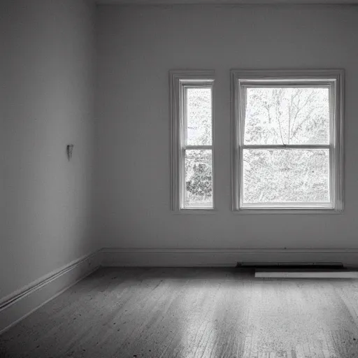 Image similar to empty rooms, liminal space, photography