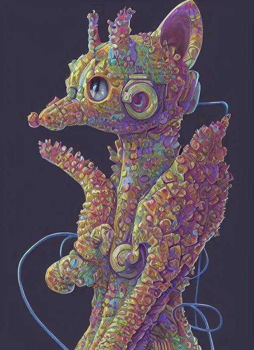 Prompt: cat seahorse fursona wearing headphones, autistic bisexual graphic designer and musician, attractive androgynous humanoid, coherent highly detailed character design, weirdcore voidpunk digital art by artgerm, akihiko yoshida, louis wain, simon stalenhag, wlop, noah bradley, james verbicky, furaffinity, cgsociety, trending on deviantart