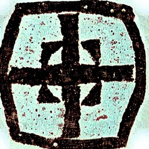 Image similar to ancient sumerian symbol of god