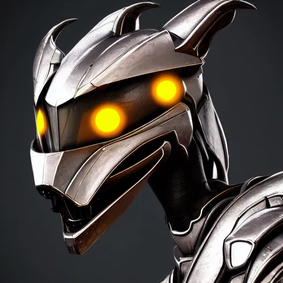 Prompt: close up headshot of a cute beautiful stunning anthropomorphic female robot dragon, with sleek silver metal armor, glowing OLED visor, facing the camera, looking at you, high quality maw open and about to eat you, food pov, the open maw being highly detailed and soft, highly detailed digital art, furry art, anthro art, sci fi, warframe art, destiny art, high quality, 3D realistic, dragon mawshot, maw art, pov furry art, furry mawshot, macro art, dragon art, Furaffinity, Deviantart, Eka's Portal, G6