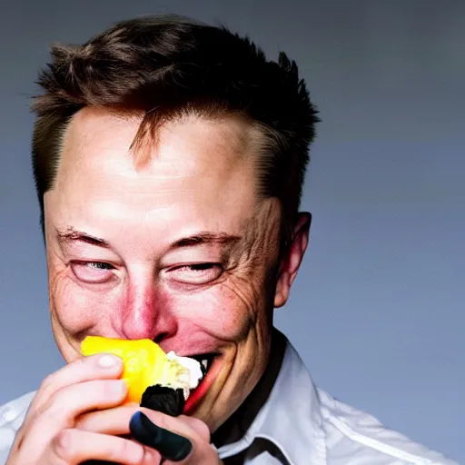 Prompt: Elon Musk eating a computer, highly detailed, high quality, HD, 4k, 8k, Canon 300mm, professional photographer, 40mp, lifelike, top-rated, award winning, realistic, sharp, no blur, edited, corrected, trending