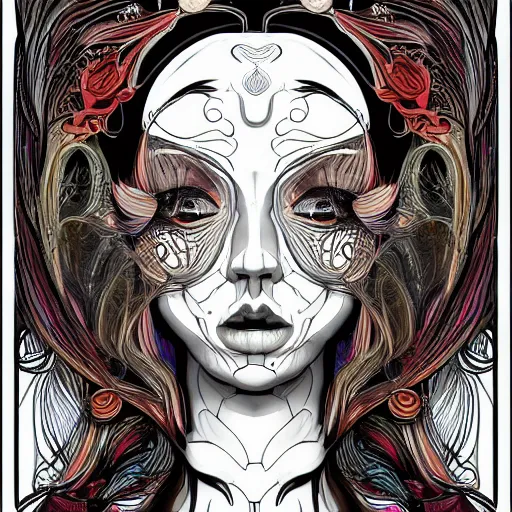 Image similar to the face of an incredibly gorgeous young woman dressed as garlic looking up, an ultrafine detailed illustration by james jean, intricate linework, bright colors, final fantasy, behance contest winner, vanitas, angular, altermodern, unreal engine 5 highly rendered, global illumination, radiant light, detailed and intricate environment