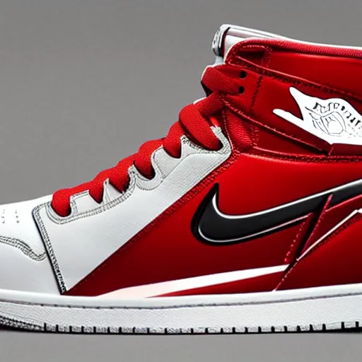 Image similar to jordan sneakers based off ezio auditore