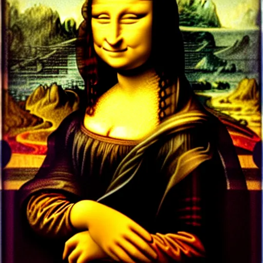 Image similar to Mona Lisa by Matt Groening