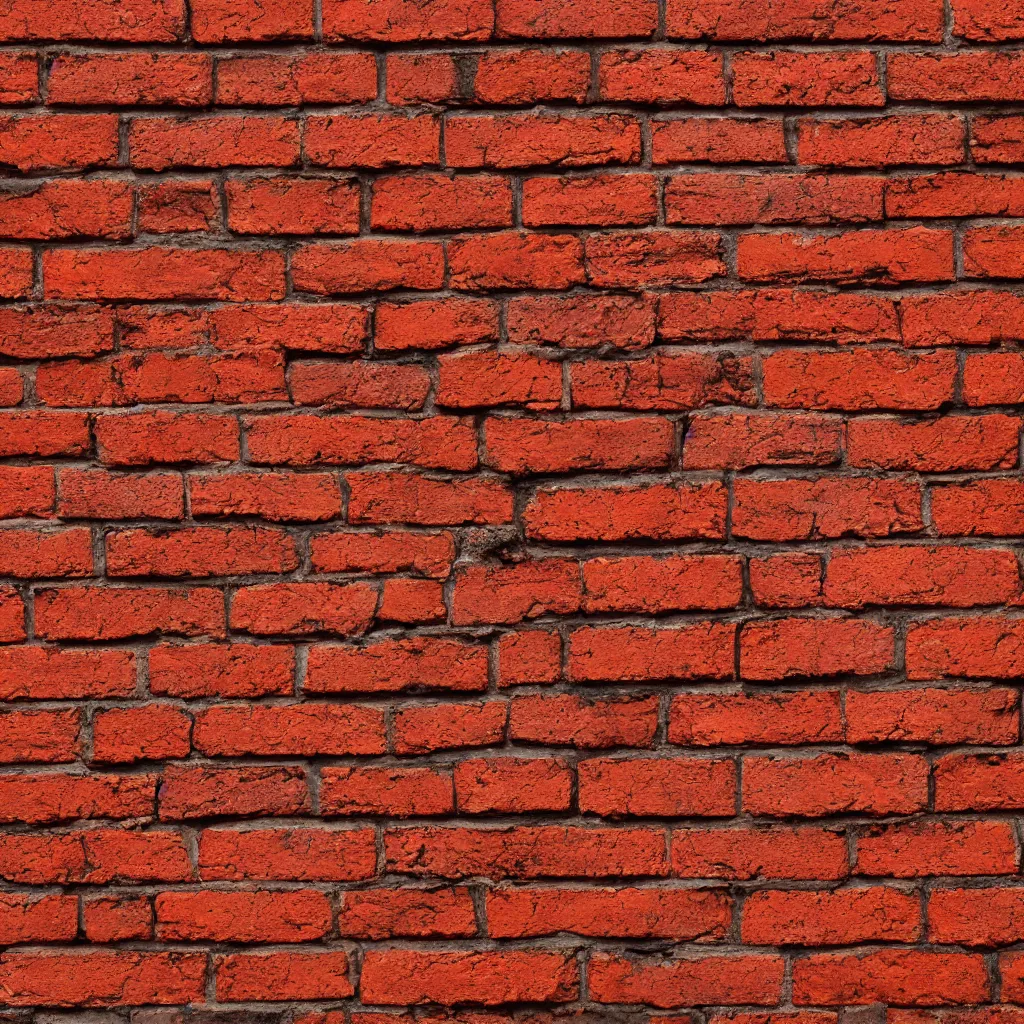 Prompt: orange brick texture, 4k