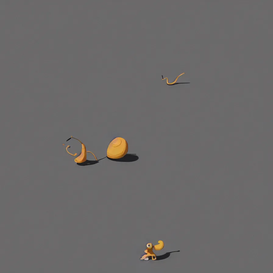 Image similar to A perfectly drawn snail is walking on the ground, art by Goro Fujita, ilustration, concept art, sharp focus, ArtStation, Deviantart