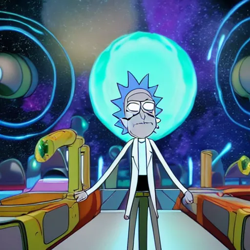 Rick and Morty Dimensional Portal Wallpaper 4k HD ID:6603