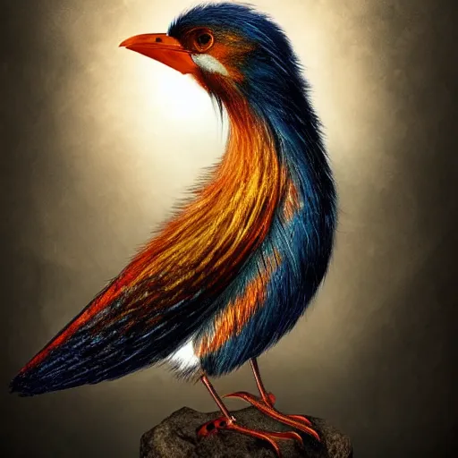 Image similar to avian humanoid bird queen, majestic, regal, digital art, 8K HD