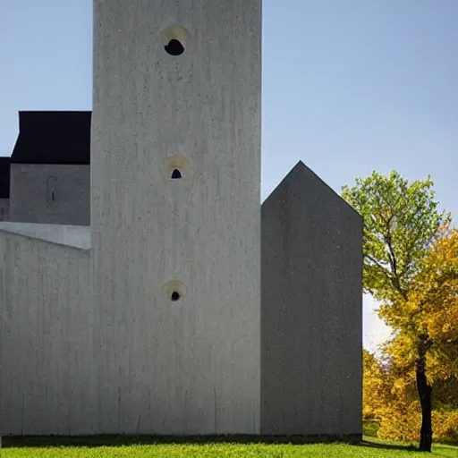 Prompt: Steven holl architect designs a 12 century church in France